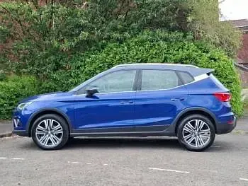 Used Seat Arona XCELLENCE 115 HP (84 kW) 2019 Blue SUV