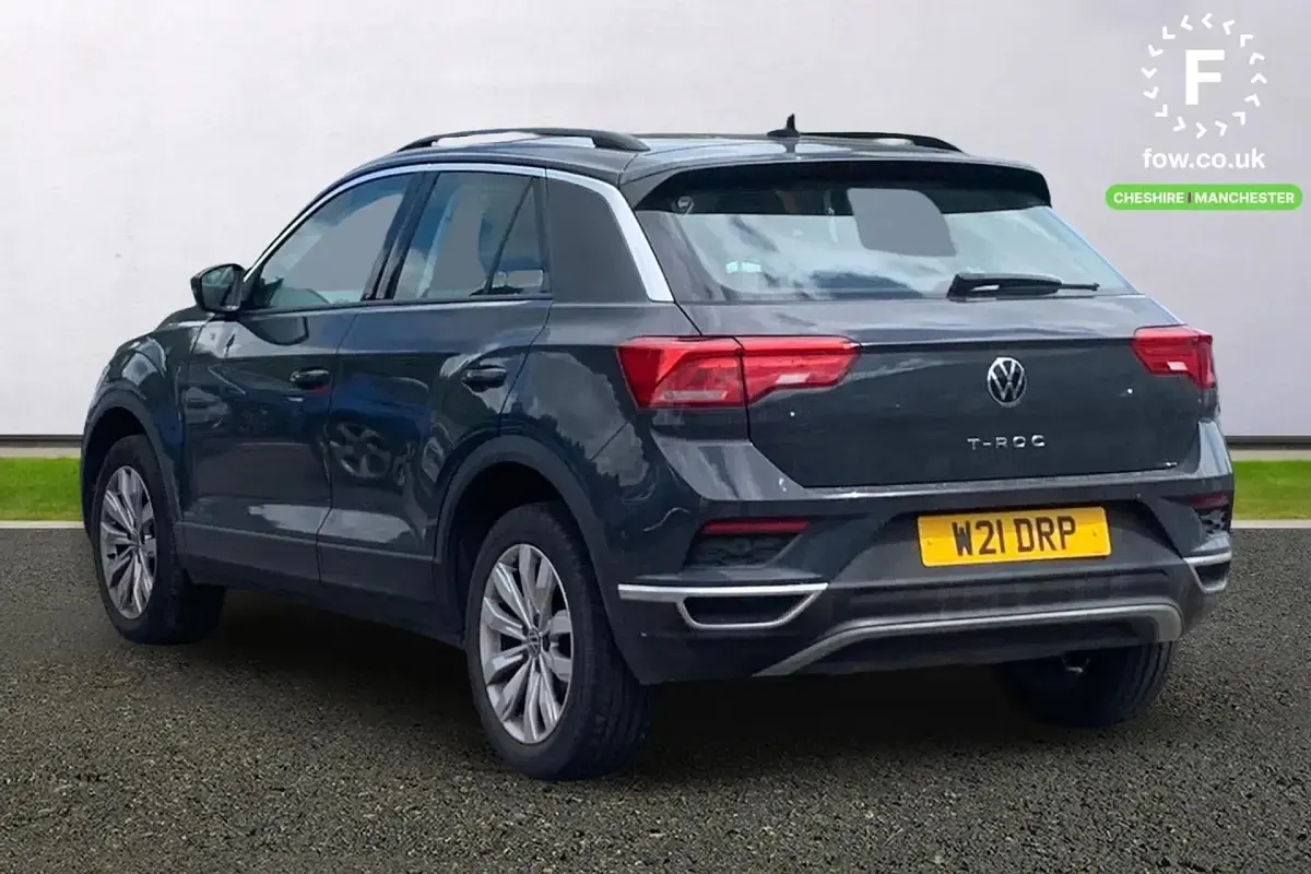 Used VW T-Roc SE 110 HP (80 kW) 2021 Grey SUV