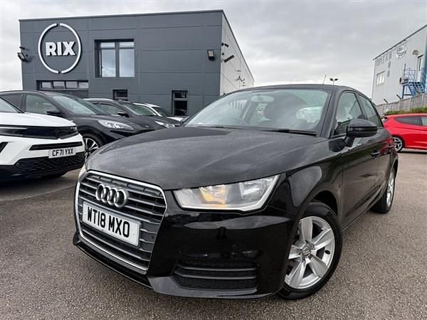 Black Used 2018 Audi A1 Sportback Design Hatchback | £10,800 (Good price) - Image 1/4