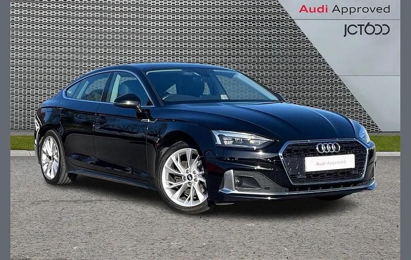 Used Audi A5 Sportback Sport 147 HP (108 kW) 2022 Black Hatchback