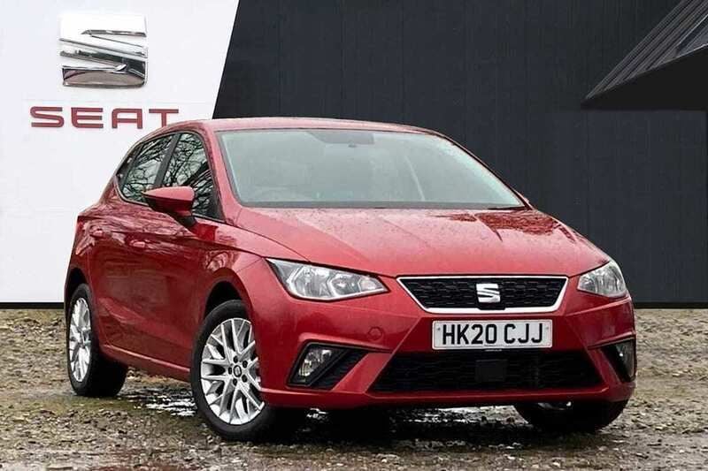 Used Seat Ibiza SE 95 HP (69 kW) 2020 Red Hatchback