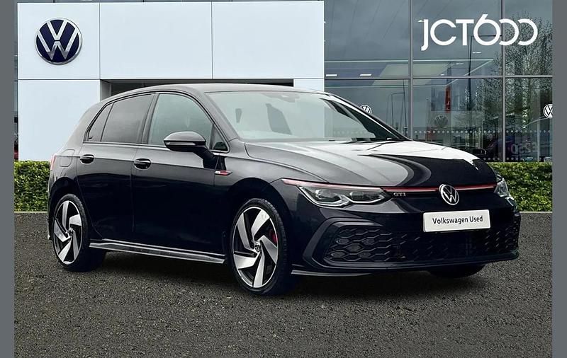 Used VW Golf VIII GTI 245 HP (180 kW) 2022 Black Hatchback