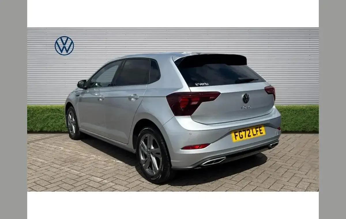 Used VW Polo R-line 95 HP (69 kW) 2022 Silver Hatchback