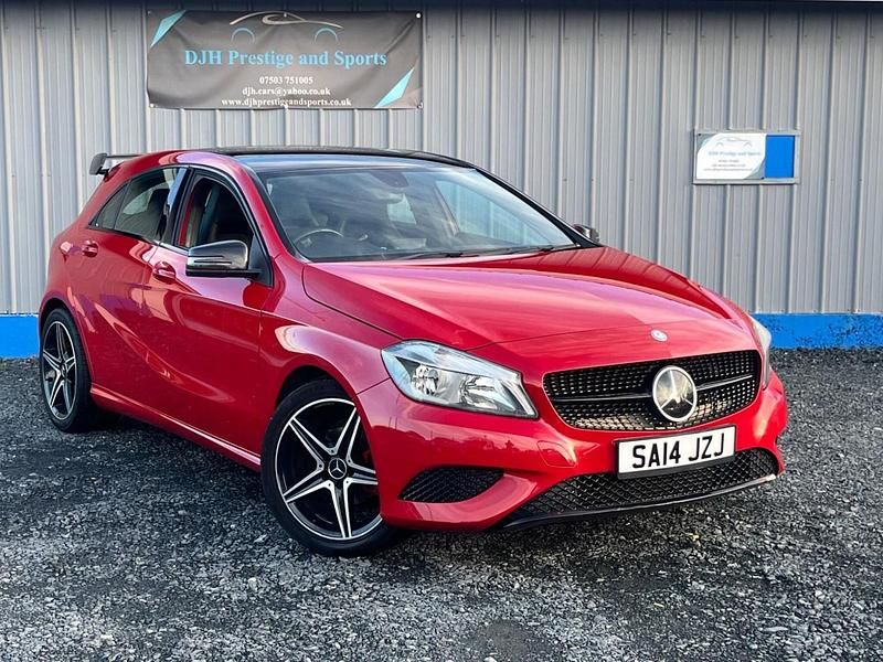 Red Used 2014 Mercedes A180 Hatchback | £5,988 (Fair price) - Image 1/4