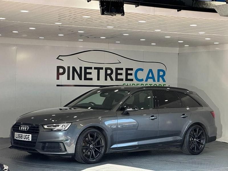 Used Audi A4 Black Edition 150 HP (110 kW) 2018 Grey Estate