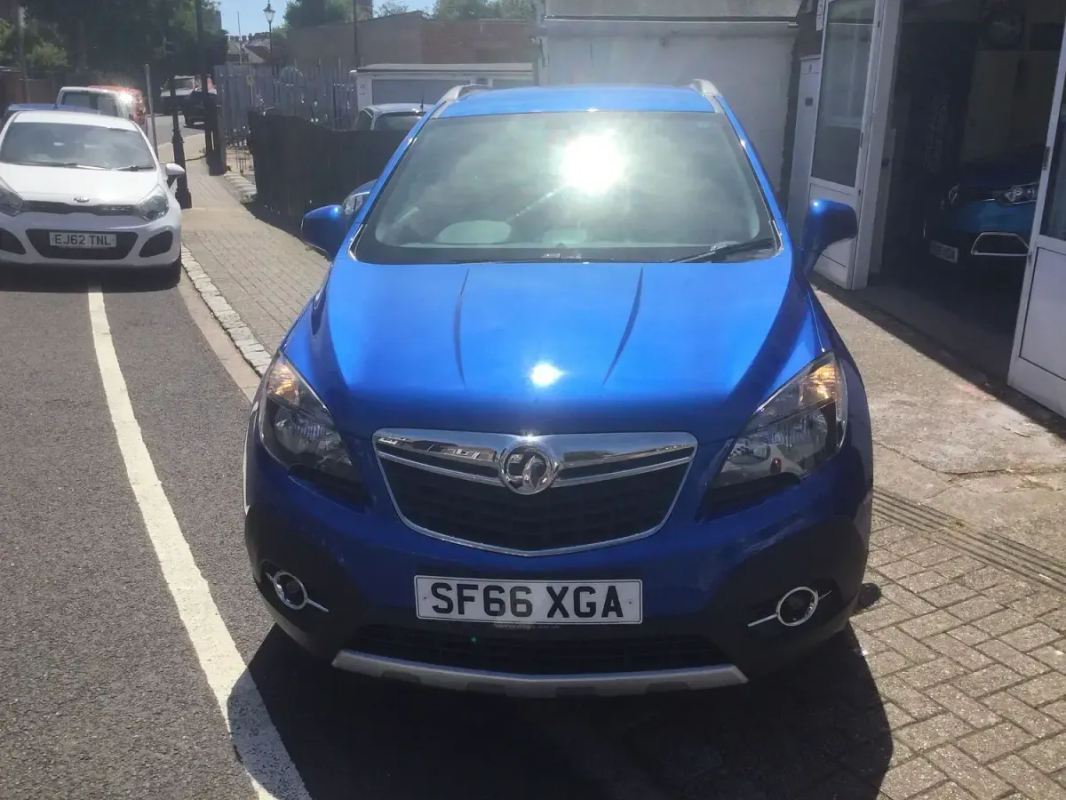 Used Vauxhall Mokka 136 HP (100 kW) 2016 Blue SUV