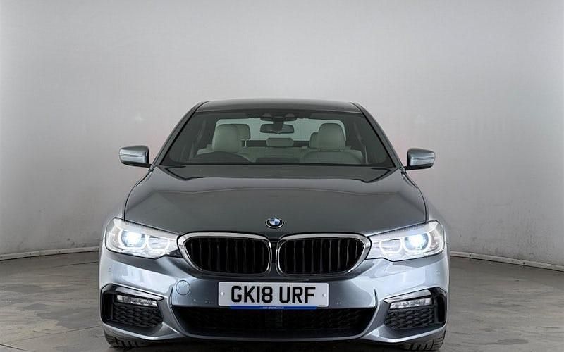 Used BMW 520 M Sport 190 HP (139 kW) 2018 Blue Sedan