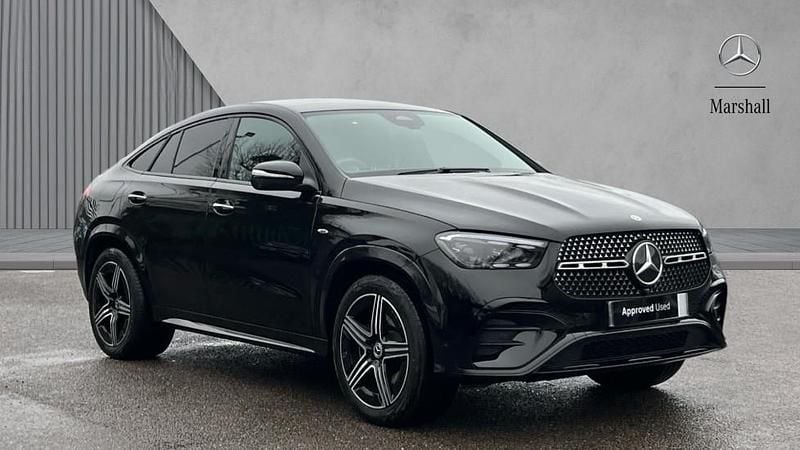 Used Mercedes GLE400 Urban 381 HP (280 kW) 2025 Obsidian black metallic Coupe