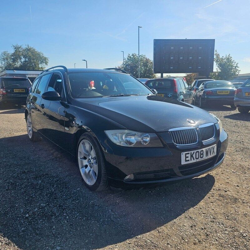 Black Used 2008 BMW 325 Estate | £1,995 (Fair price) - Image 1/4