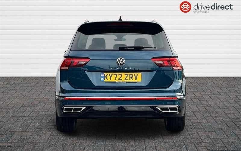 Used VW Tiguan R-line 150 HP (110 kW) 2022 Blue SUV