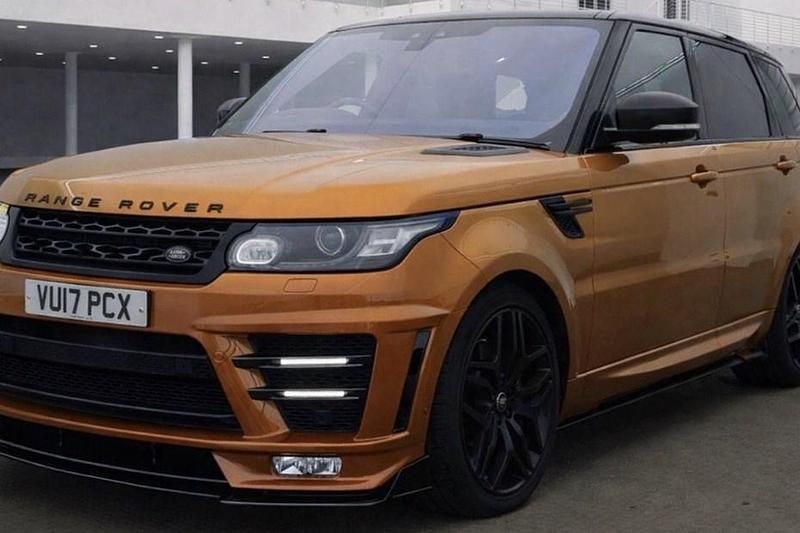 Used Land Rover Range Rover Sport Autobiography Dynamic 306 HP (225 kW) 2017 Orange SUV