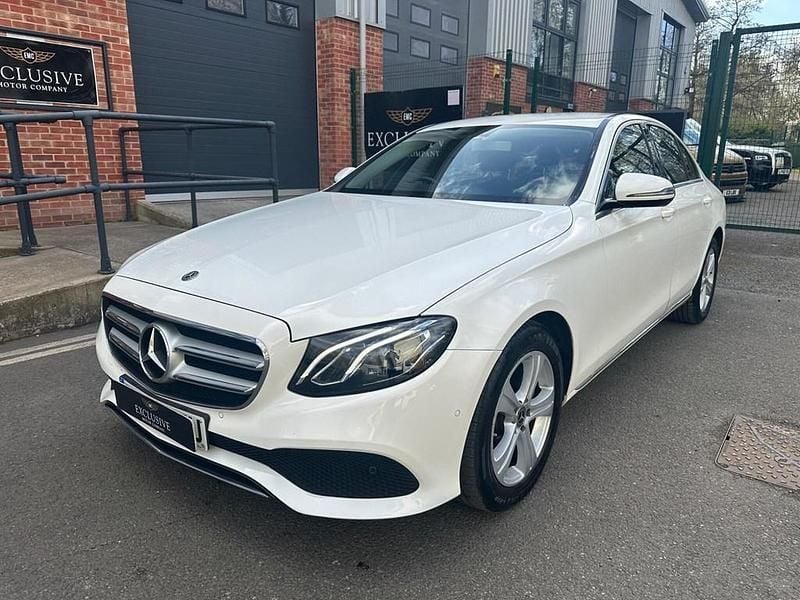 Used Mercedes E220 SE 2017 White Sedan