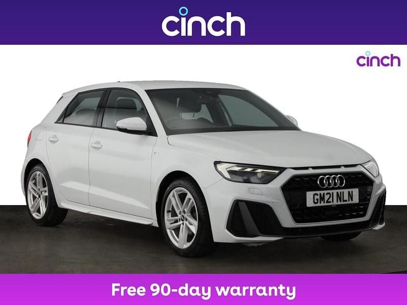 White Used 2021 Audi A1 S-Line Hatchback | £17,549 (Fair price) - Image 1/3
