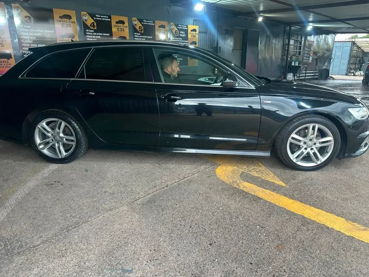 Used Audi A6 S-Line 190 HP (139 kW) 2016 Black Estate