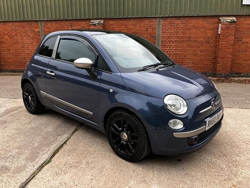 Blue Used 2010 Fiat 500 Hatchback | £5,995 (Fair price) - Image 1/4