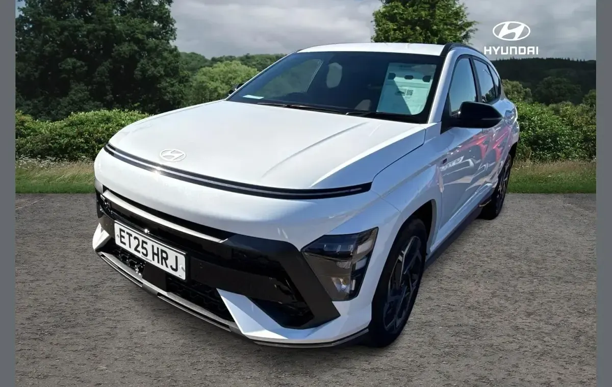 Used Hyundai Kona N Line 135 HP (99 kW) 2025 White SUV