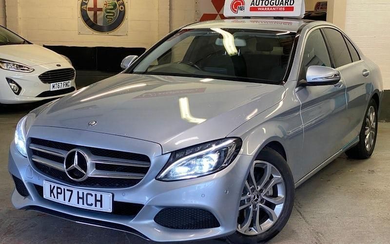 Used Mercedes C220 170 HP (125 kW) 2018 Sedan