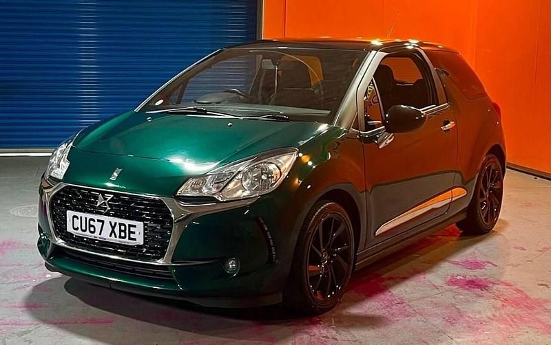 Used DS Automobiles DS3 Connected Chic 100 HP (73 kW) 2017 Green Hatchback