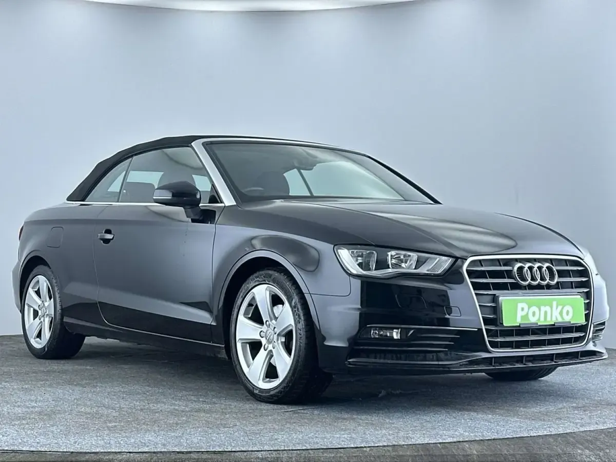 Used Audi A3 Cabriolet Sport 2016 Black Cabriolet