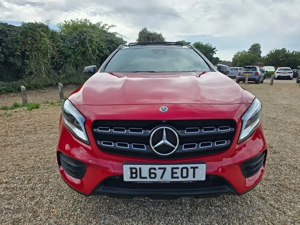 Used Mercedes GLA250 AMG Line Premium Plus 2017 Red SUV