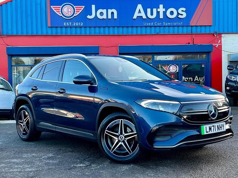 Used Mercedes EQA250 AMG line 139 kW (190 HP) 2021 Blue SUV