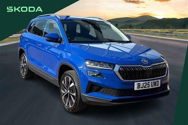Blue Used 2025 Skoda Karoq SE L SUV | £26,995 (A bit pricey) - Image 1/4