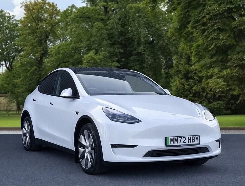 Used Tesla Model Y Long Range AWD 378 kW (514 HP) 2022 White SUV
