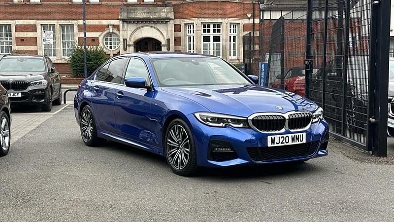 Blue Used 2020 BMW 320 M Sport | £21,697 (Fair price) - Image 1/4