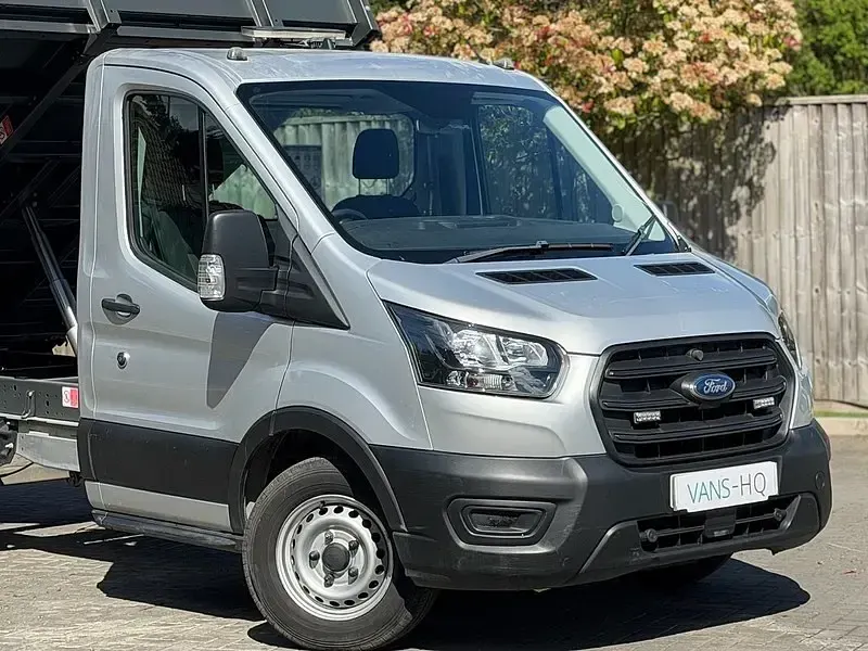 Begagnad Ford Transit 130 HK (95 kW) 2021 Silver Cab
