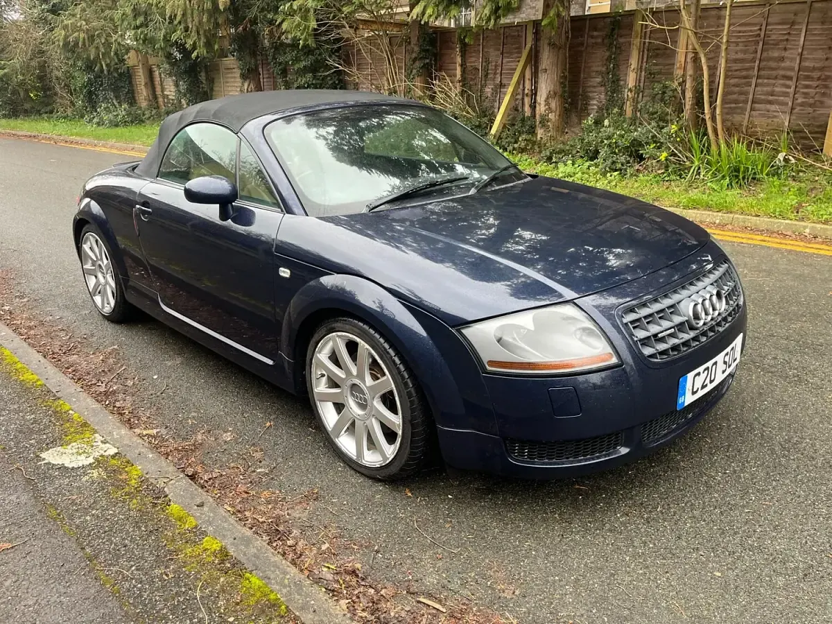 Used Audi TT Comfort 2003 Blue Coupe