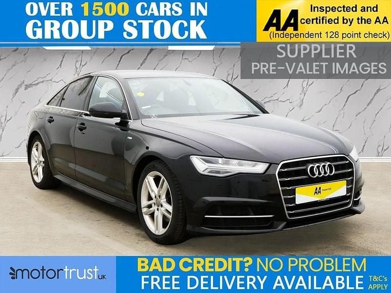 Used Audi A6 S-Line 190 HP (139 kW) 2017 Black Sedan