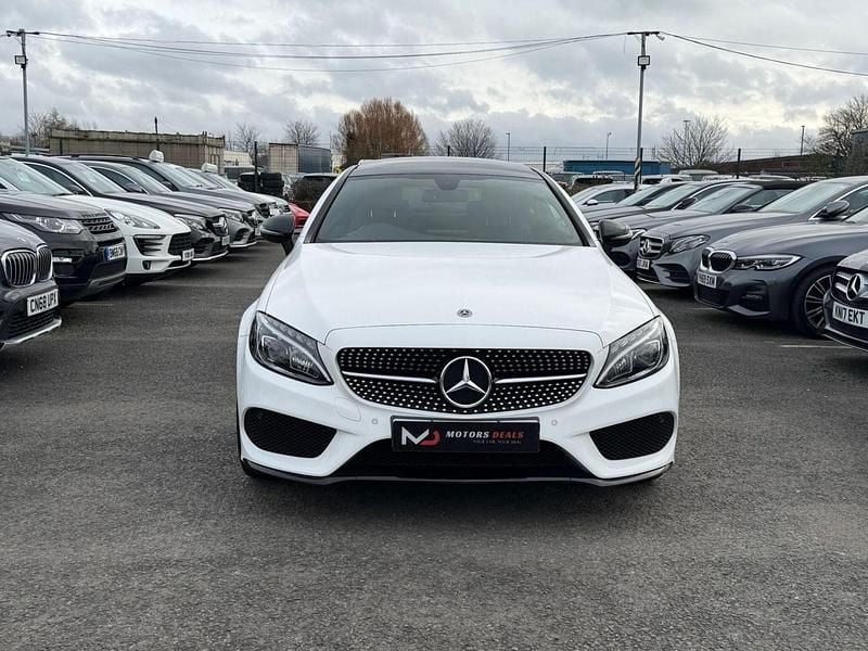 Used Mercedes C200 AMG Line Premium 2017 White Coupe