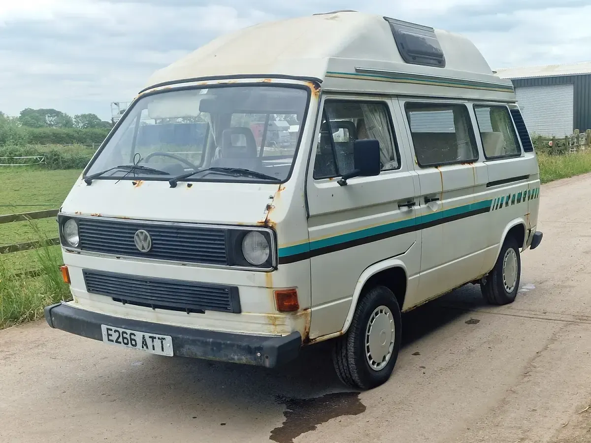 Used VW Caravelle 78 HP (57 kW) 1988 White MPV