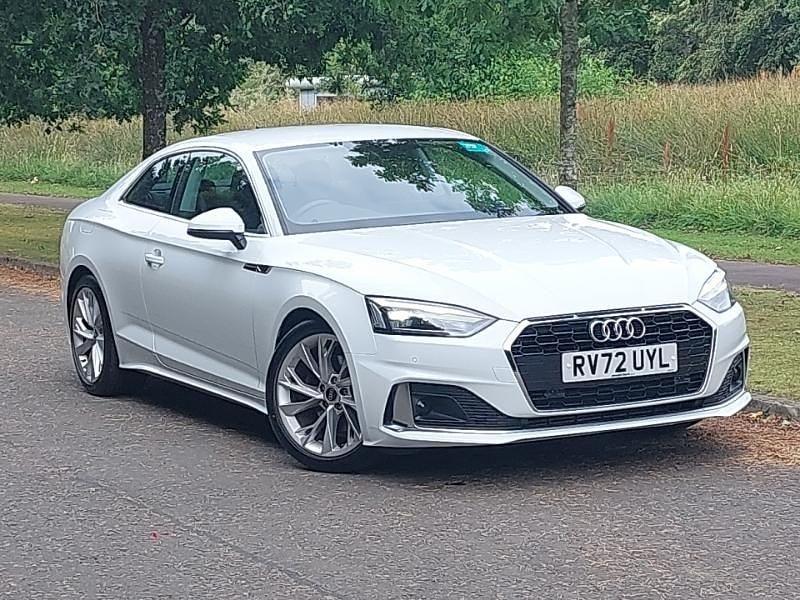 White Used 2022 Audi A5 Sport Coupe | £23,498 (Super price) - Image 1/4