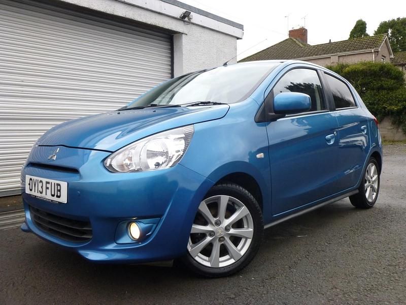 Blue Used 2013 Mitsubishi Mirage Hatchback | £4,799 (Fair price) - Image 1/4