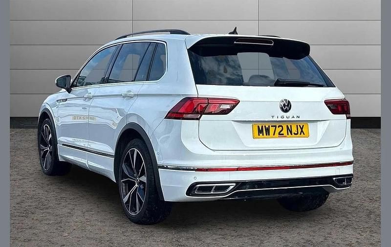 Used VW Tiguan R-line 150 HP (110 kW) 2022 White SUV