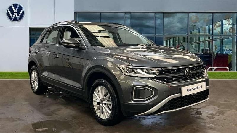 Grey Used 2023 VW T-Roc Life SUV | £22,580 (Fair price) - Image 1/4