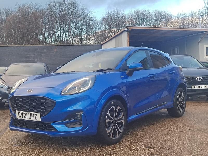 Used Ford Puma ST-Line 2021 Blue Hatchback
