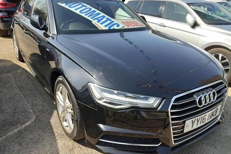Used Audi A6 S-Line 190 HP (139 kW) 2016 Black Estate