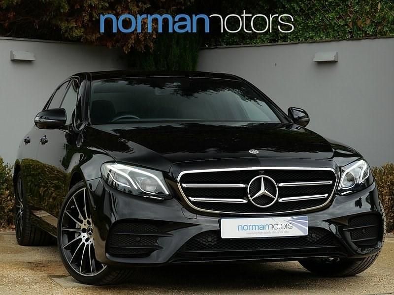 Black Used 2019 Mercedes E350 AMG line Sedan | £27,495 (Fair price) - Image 1/3
