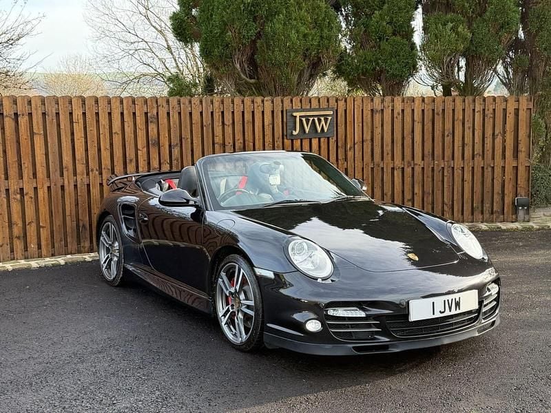 Used Porsche 997 Turbo 500 HP (367 kW) 2011 Black Cabriolet