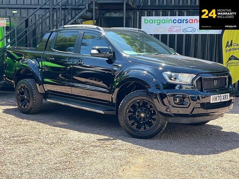 Black Used 2020 Ford Ranger Wildtrack Pickup | £22,000 (Fair price) - Image 1/2