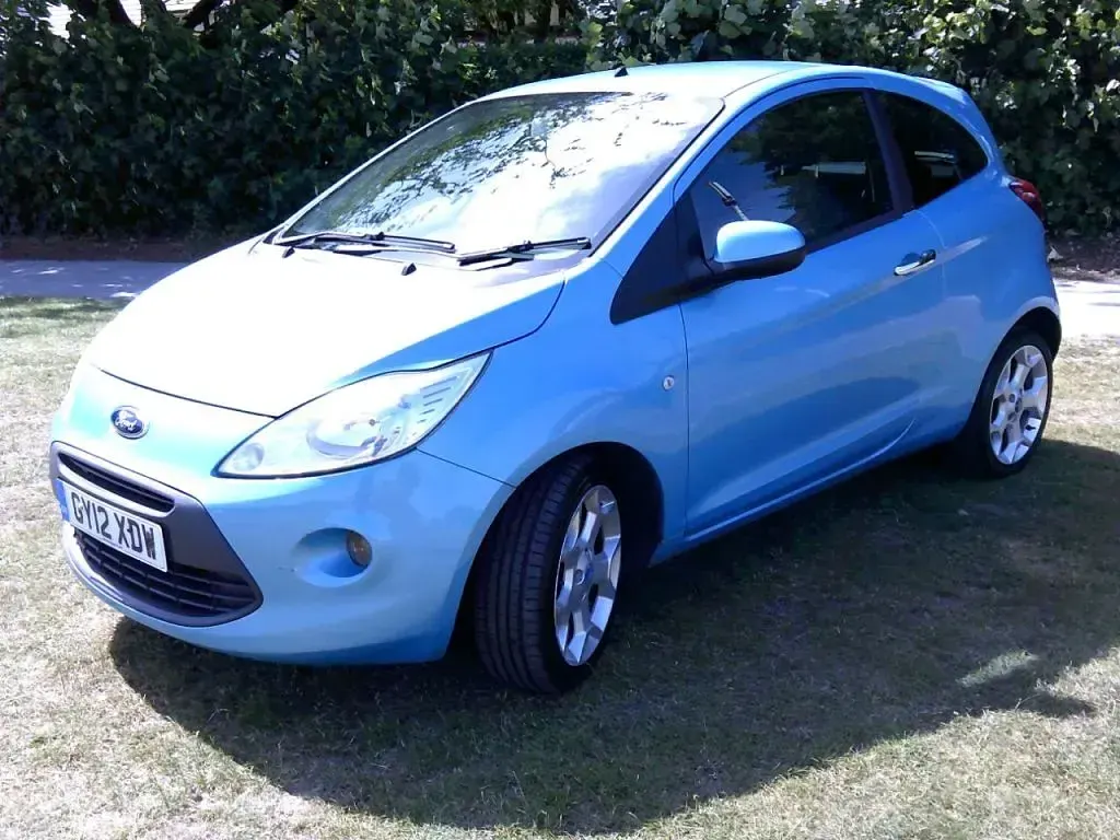 Used Ford Ka Titanium 69 HP (50 kW) 2012 Blue Hatchback