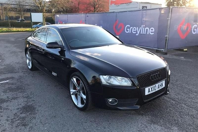Used Audi A5 Sportback Young 211 HP (155 kW) 2010 Black Hatchback