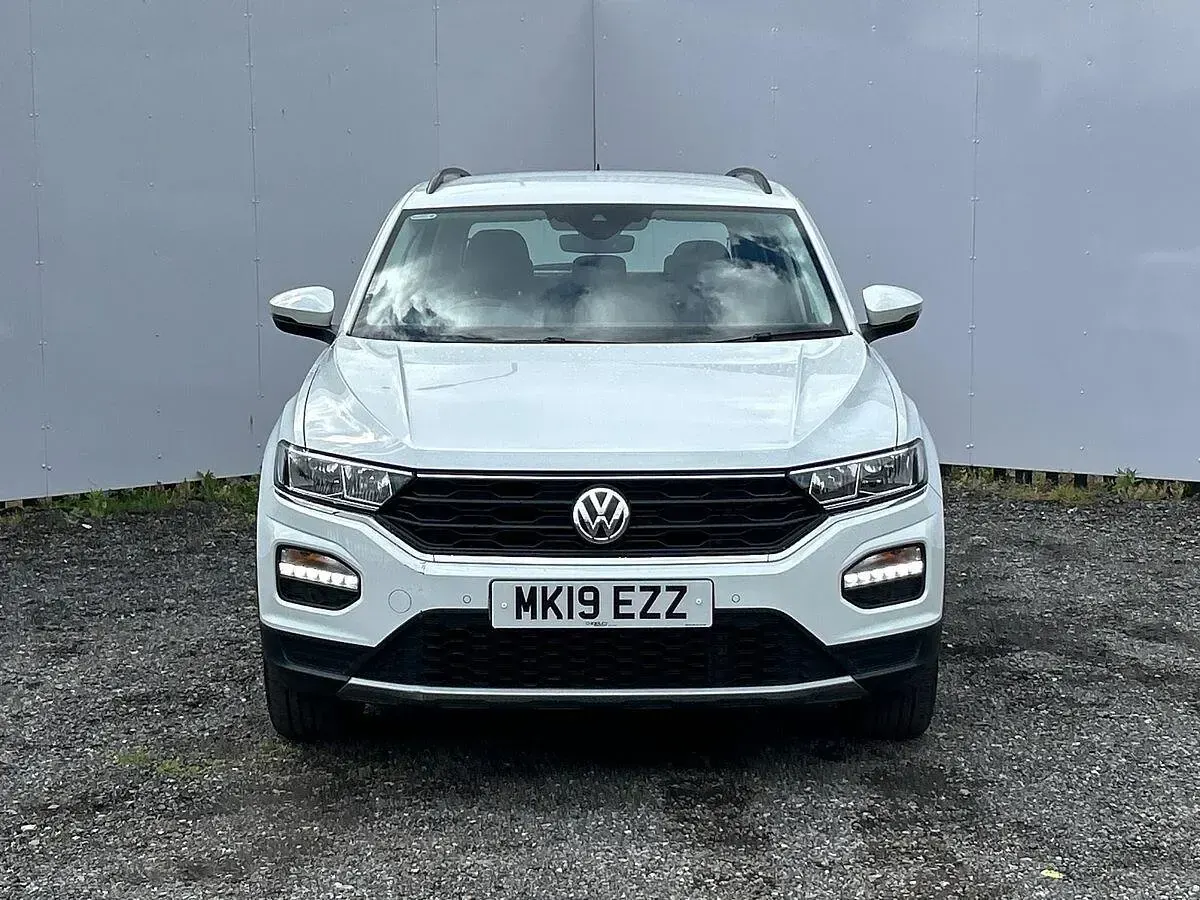 Used VW T-Roc SE 150 HP (110 kW) 2019 White SUV