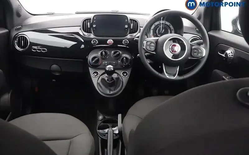 Used Fiat 500 69 HP (50 kW) 2025 Black Hatchback
