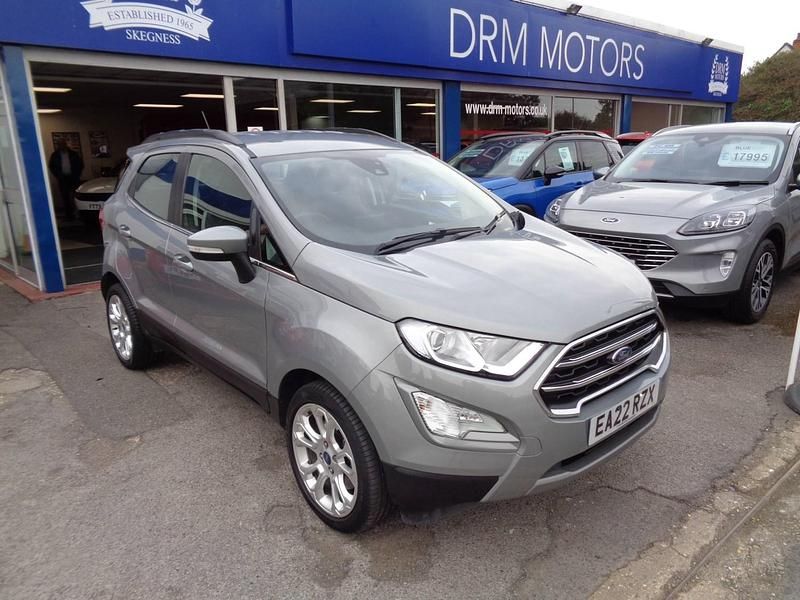 Silver Used 2022 Ford Ecosport Titanium SUV | £12,750 (Fair price) - Image 1/4