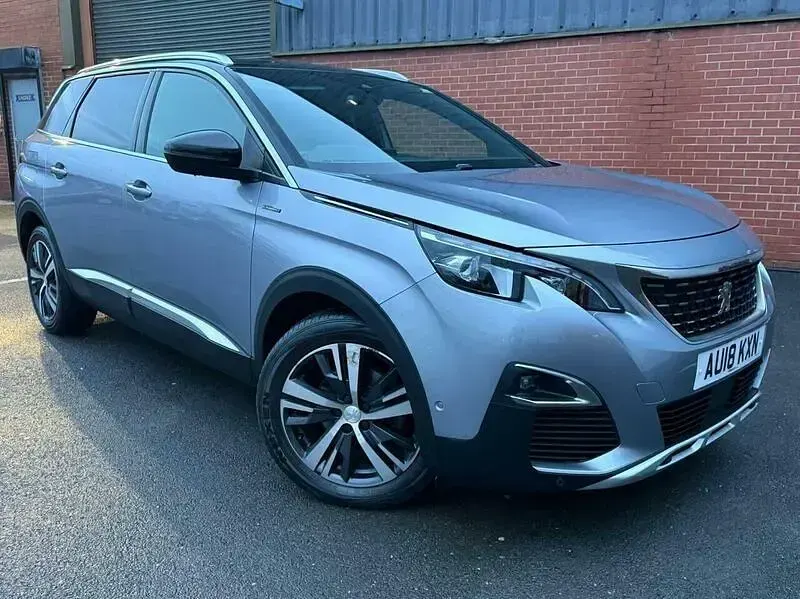 Used Peugeot 5008 GT-line 120 HP (88 kW) 2018 Grey SUV