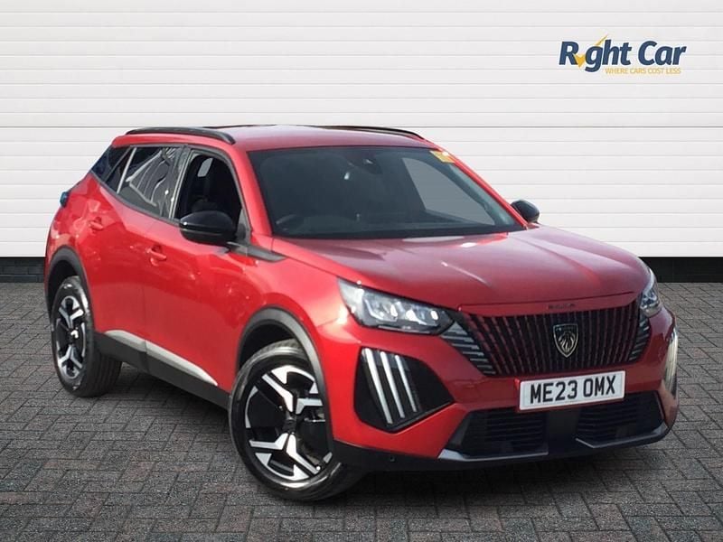 Red Used 2023 Peugeot 2008 Allure SUV | £14,999 (Fair price) - Image 1/4