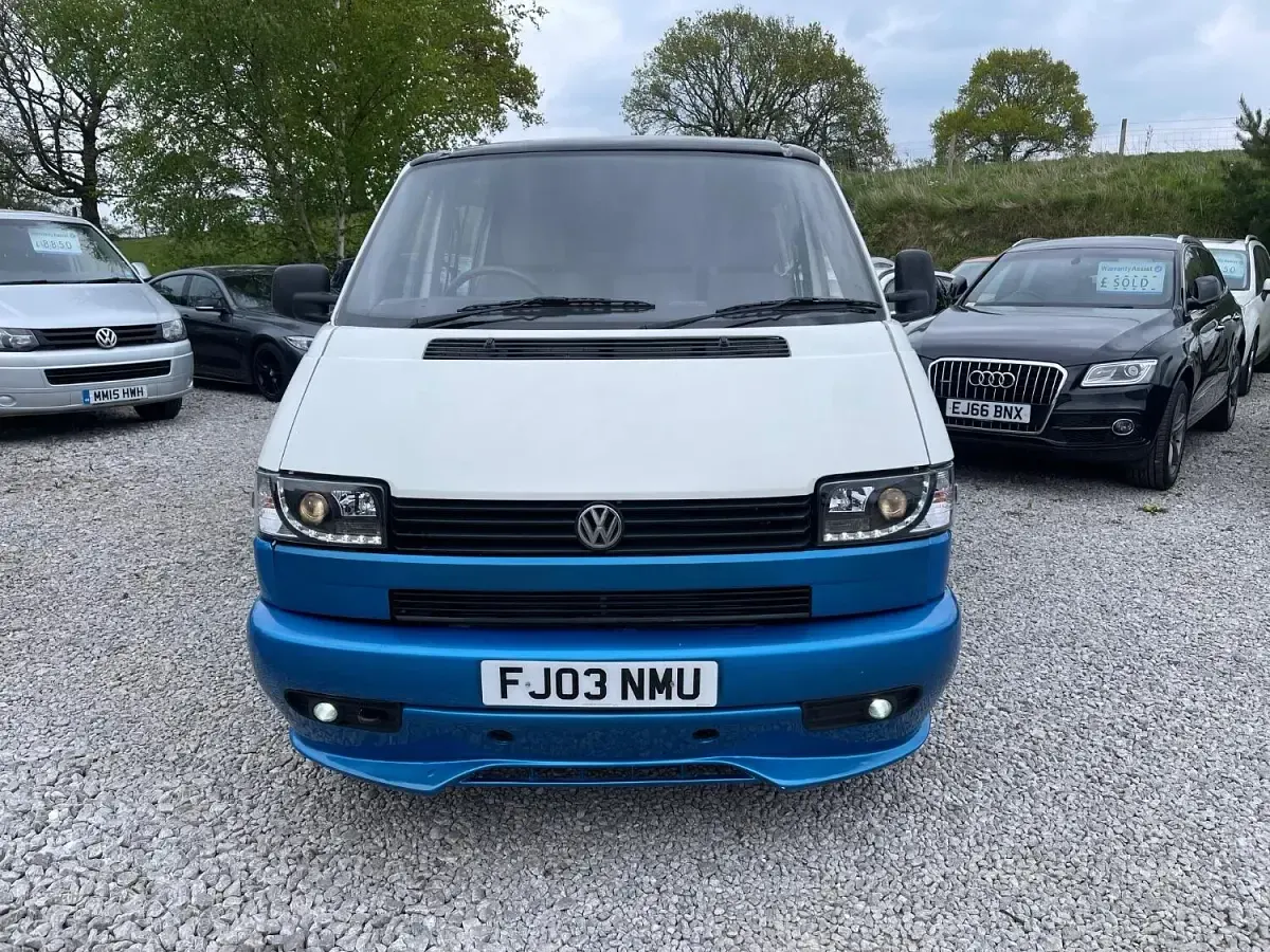 Used VW Transporter 88 HP (64 kW) 2003 Blue Van